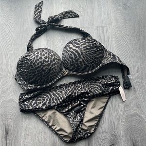 Victoria’s Secret Leopard Print Bikini NWT